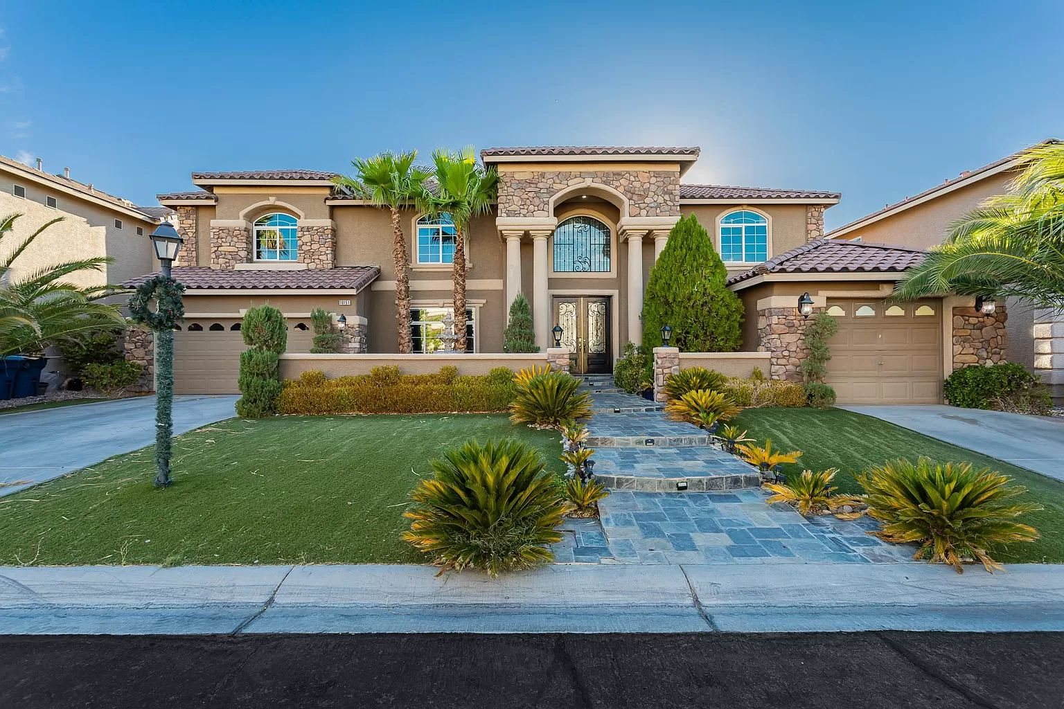 Luxury furnished estate rental in a gated Las Vegas community